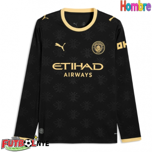 Camiseta Manchester City Visitante Equipación 2026-27 manga larga